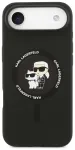 Karl Lagerfeld Liquid Silicone Karl and Choupette MagSafe Case Aizsargapvalks priek&scaron; Apple iPhone 17 Air