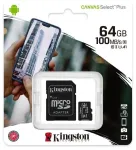 Kingston Canvas Select Plus Atmiņas Karte microSDXC / 64GB / 100 MB/s + Adapteris