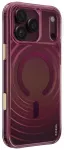 Case UNIQ Coehl Vela for iPhone 18 Pro  Max / 17 Pro Max Magnetic Charging burgundy