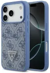 Case Guess 4G Double Card Triangle for    iPhone 18 Pro / 17 Pro blue