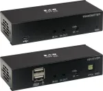 Eaton Eaton Tripp Lite Series USB C į HDMI per Cat6 plėtimo komplektas su KVM palaikymu, 4K 60Hz, 4:4:4, siųstuvas/imtuvas, USB, PoC, HDCP 2.2, iki 70 m, TAA suderinamas