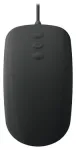 Pelės Cherry Mouse AK-PMH3 medicininė laidinė 3 mygtukų su ratuku sealed black IP68 3 mygtukų valdymas su ratuku IP68
