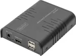 Perjungiklis Digitus DIGITUS HDMI KVM IP Extender imtuvas, Full HD 1,2m laidas