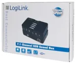 Garso plok&scaron;tė LogiLink USB Sound Box 7.1 (UA0099)