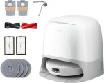 Robotas siurblys Roborock Qrevo Curv 2 ProX White