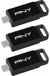 USB atmintukas 128GB PNY Elite USB 3.2 TYPE-C mažmeninė pakuotė 3 vnt.
