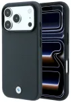 BMW Kevlar Metal Logo MagSafe Aizsargapvalks priek&scaron; iPhone 18 Pro / 17 Pro / antracīts