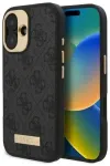 Guess GUHMP16MU4GPRK iPhone 16 Plus 6.7" juodas hardcase 4G Logo Plate MagSafe