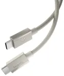 Spigen EB6015CC duomenų perdavimo ir įkrovimo laidas | USB-C į USB-C | 60W | 1.5m | pilkas
