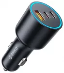 Orico HyperDrive automobilinis įkroviklis | 100W | USB-A, USB-C | juodas