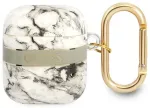 Guess GUA2HCHMAG AirPods cover Marble Strap Collection Aizsargapvalks priek&scaron; AirPods / pelēks