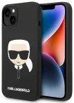 Karl Lagerfeld KLHMP14MSLKHBK Hardcase Aizsargapvalks priek&scaron; iPhone 14 Plus / 15 Plus 6,7" / melns