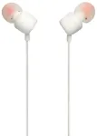 JBL Tune T110 Vadu Austiņas Balts
