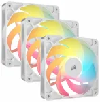 CORSAIR Ventiliatorius RS120-R ARGB PWM 120*120*25 White Triple P.