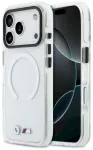 BMW M IML Shockproof Case Metal Logos MagSafe Aizsargapvalks priek&scaron; iPhone 17 Pro Max / caurspīdīgs