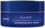 Nivea Regenerating Night Cream for Normal to Combination Skin 50 Ml Water Effect - 50 Ml