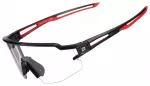 Rockbros 10173 Photochromic UV400 Cycling Glasses - Black and Red