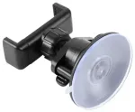 Puluz Smartphone Mount with Suction Cup and 360-Degree Rotation (Black)