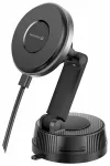 Swissten S-Grip E3 Magnētiskais Automa&scaron;īnas Turētājs ar Bezvadu Lādētāju 15W / 7.5W (saderīgs ar MagSafe)