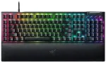 Razer BlackWidow V4 mechaninė žaidimų klaviatūra Green Switch juoda