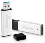 MediaRange USB-Stick USB 3.0 high performance 256GB alu