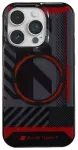 Audi IML Sport MagSafe Case iPhone 14 Pro Max 6.7" czarny|black hardcase dėklas AU-IMLMIP14PM-RSQ|D2-BK