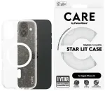 CARE by PanzerGlass Flagship Star Lit Case nugarėlės dėklas, skirtas iPhone 16 6,1" balta|white MagSafe 1341