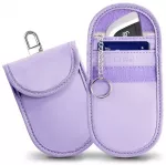 KLATKA FARADAYA TECH-PROTECT KLR100 POUCH KEYLESS RFID SIGNAL BLOCKER CASE LAVENDER