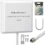 Qoltec 4G 5G LTE antenna | 9dBi | directional | external | SMA | waterproof | 3m