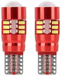 LED CANBUS 27SMD 3014 T10e (W5W) White 12V/24V
