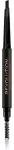 Makeup Revolution, Duo Brow Definer, Antakių kreminis pie&scaron;tukas ir &scaron;epetėlis 2-viename, Dark Brown, 0.25 g