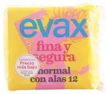 Evax Fina & Segura Normalūs Higieniniai Paketai Su Sparingais 12 Vienetų