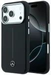 Mercedes Semi Wrap Iconic Line telefono dėklas su MagSafe palaikymu iPhone 18 Pro Max | iPhone 17 Pro Max juodas