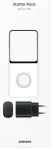 Samsung Z Flip5 Starter Pack USB-C 25W Lādētājs + Caurspīdīgs maciņ&scaron;