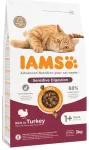 Dry food for cats - IAMS CAT Advanced Nutrition Sensitive Digestion Turkey 3KG