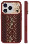 Benks Armor Pro Knight Kevlar Metal Frame telefono dėklas iPhone 18 Pro | iPhone 17 Pro raudonas