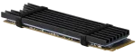 AXAGON CLR-M2L3 passive - M.2 SSD, 80mm SSD, ALU body, silicone thermal pads, height 3mm