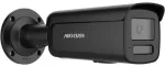 IP kamera Hikvision DS-2CD2T123G2-LIS2UY/SL(2.8mm)BLACK 12MP Tinklo kamera Acusense su stroboskopine lempa, garso įspėjimu ir i&scaron;maniu hibridiniu ap&scaron;vietimu