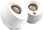 Creative Pebble 2.0 Computer Speakers White  USB