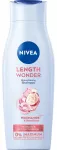 NIVEA, Shampoo, Length Wonder Kr&auml;ftigendes Shampoo Mit Sheabutter, Fassungsverm&ouml;gen: 400 Ml (400ml, Shampoo Liquido)