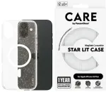 CARE by PanzerGlass Flagship Star Lit Case nugarėlės dėklas, skirtas iPhone 16 Plus 6,7" balta|white MagSafe 1343