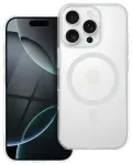 Drop Glue Colorful Ring telefono dėklas su stovu ir MagSafe palaikymu iPhone 11 baltas