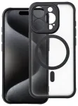 FULL MATTE MAG telefono dėklas su MagSafe palaikymu iPhone 15 Pro juodas