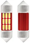 LED CANBUS 4014 12SMD Festoon C5W C10W C3W 31mm White 12V/24V