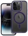 Color Edge Mag telefono dėklas su MagSafe palaikymu iPhone 14 Pro violetinis