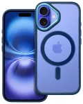 Color Edge Mag telefono dėklas su MagSafe palaikymu iPhone 16 mėlynas