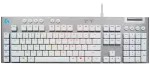 LOGITECH G815 LIGHTSPEED RGB Mechanical Gaming Keyboard &ndash; GL Tactile - WHITE - PAN - USB - NORDIC-613 - TACTILE SWITCH