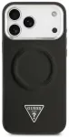 Guess PU Leather Triangle Logo MagSafe Case Aizsargapvalks priek&scaron; Apple iPhone 17 Pro