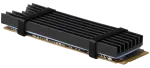 AXAGON CLR-M2L6 passive - M.2 SSD, 80mm SSD, ALU body, silicone thermal pads, height 6mm