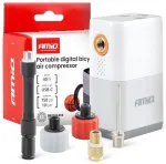 Portable digital bicycle air compressor 40W USB-C AMIO-04946